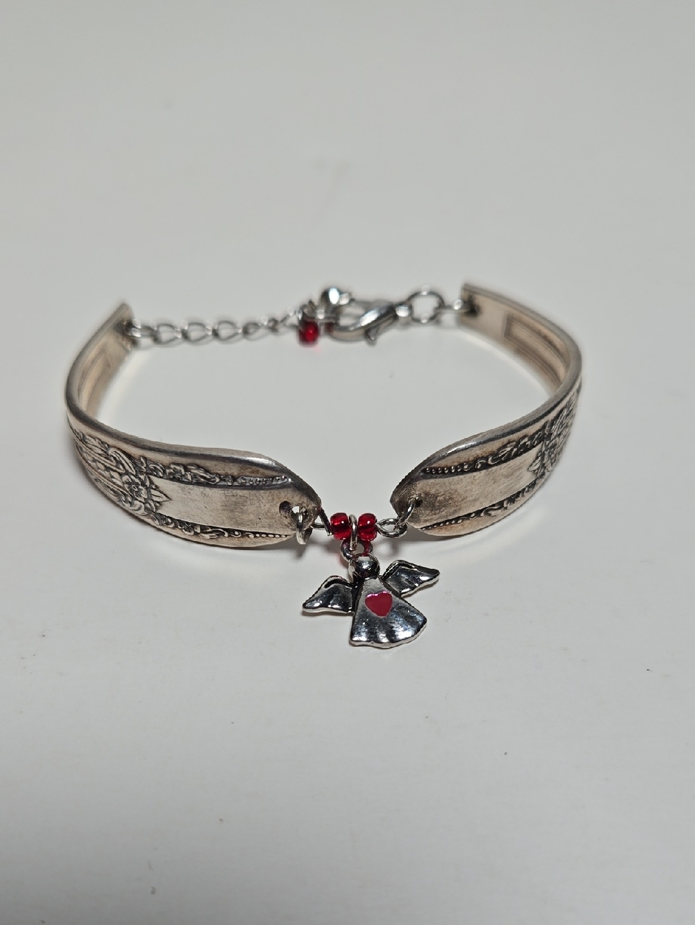 Handmade Vintage Spoon Angel Bracelet